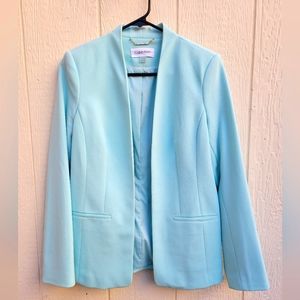 Calvin Klein mint colored blazer